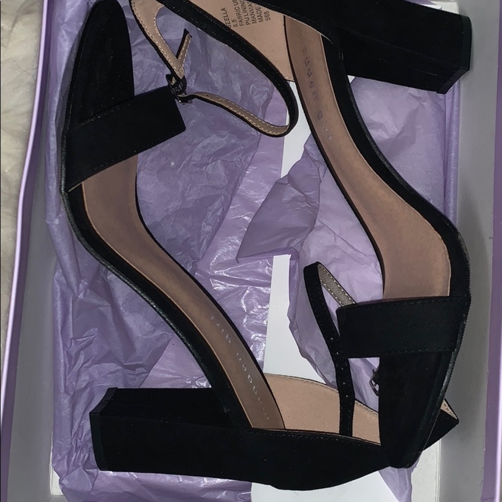 Black heels